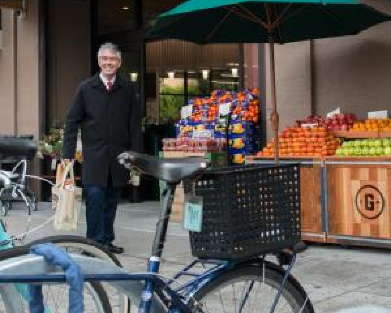 Pedestrian shopping