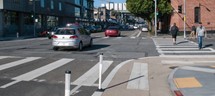 Traffic along 16th Street