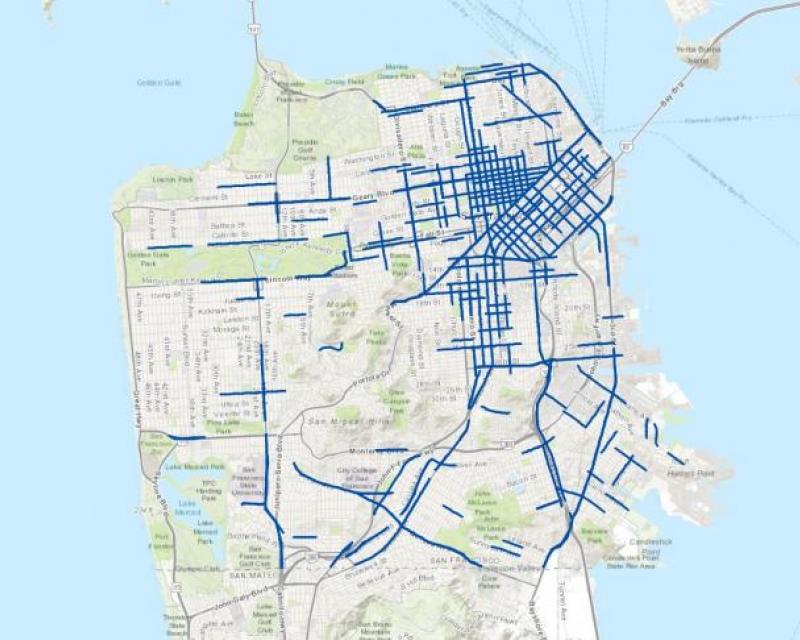 High Injury Network Map