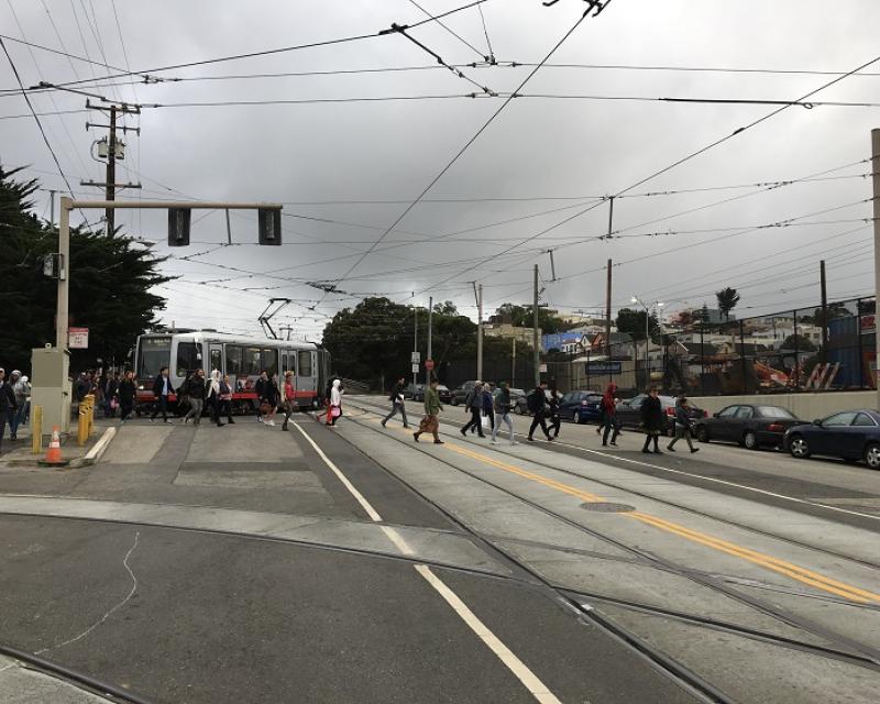 Intersection of Geneva Avenue and San Jose Avenue