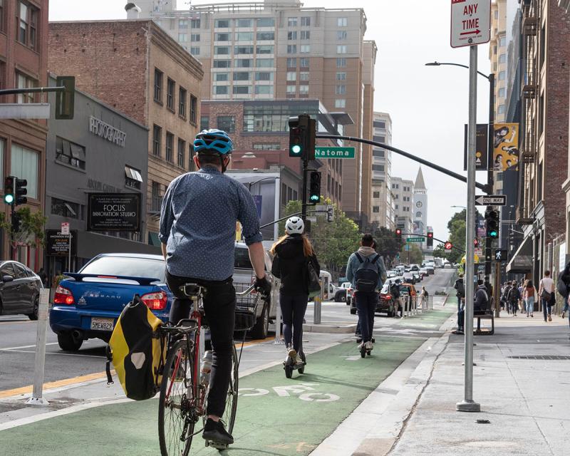 Image of a multi-use green lane