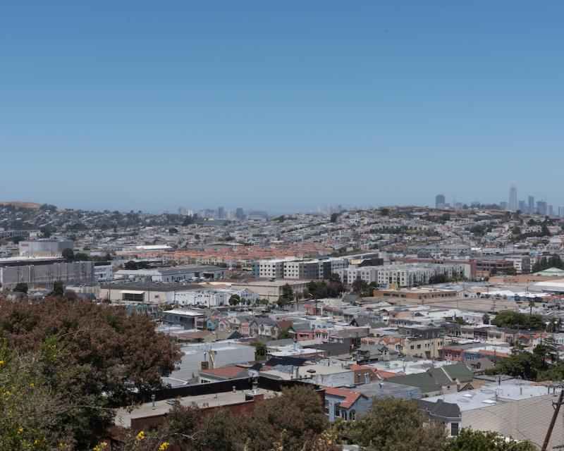 Aerial Bayview-Hunters Point