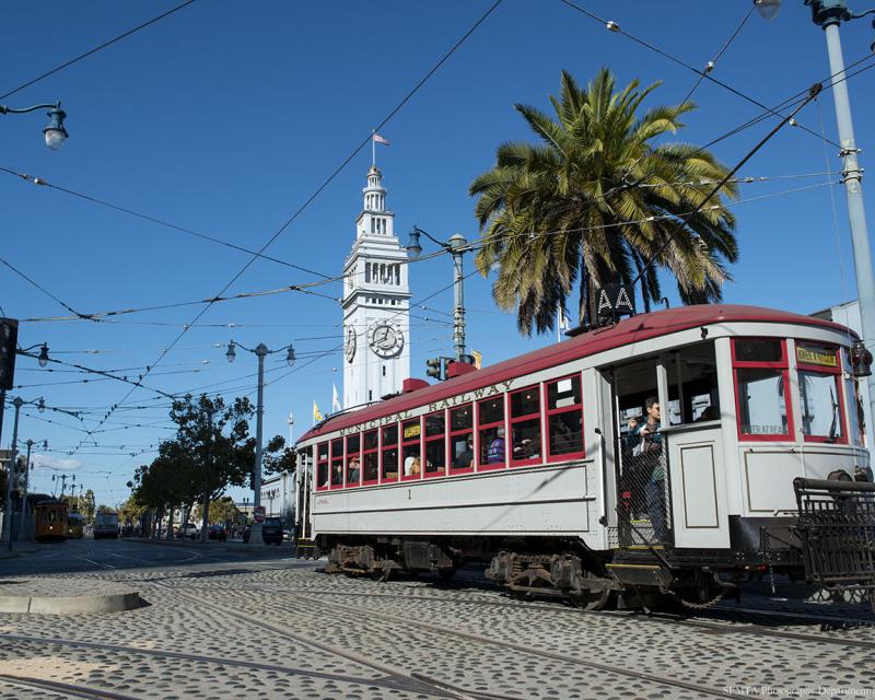 Vintage streetcar